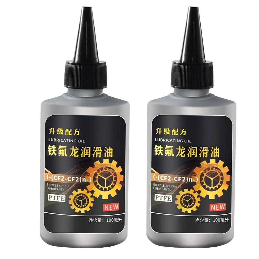 Bicycle Maintenance Lubricating Oil MTB Road Bike Chain Lube Mountain Bike Dry Lube Chain Oil Fork Flywheel Chain Bike Access Peaceful Pleasures Health and Wellness 2PCS