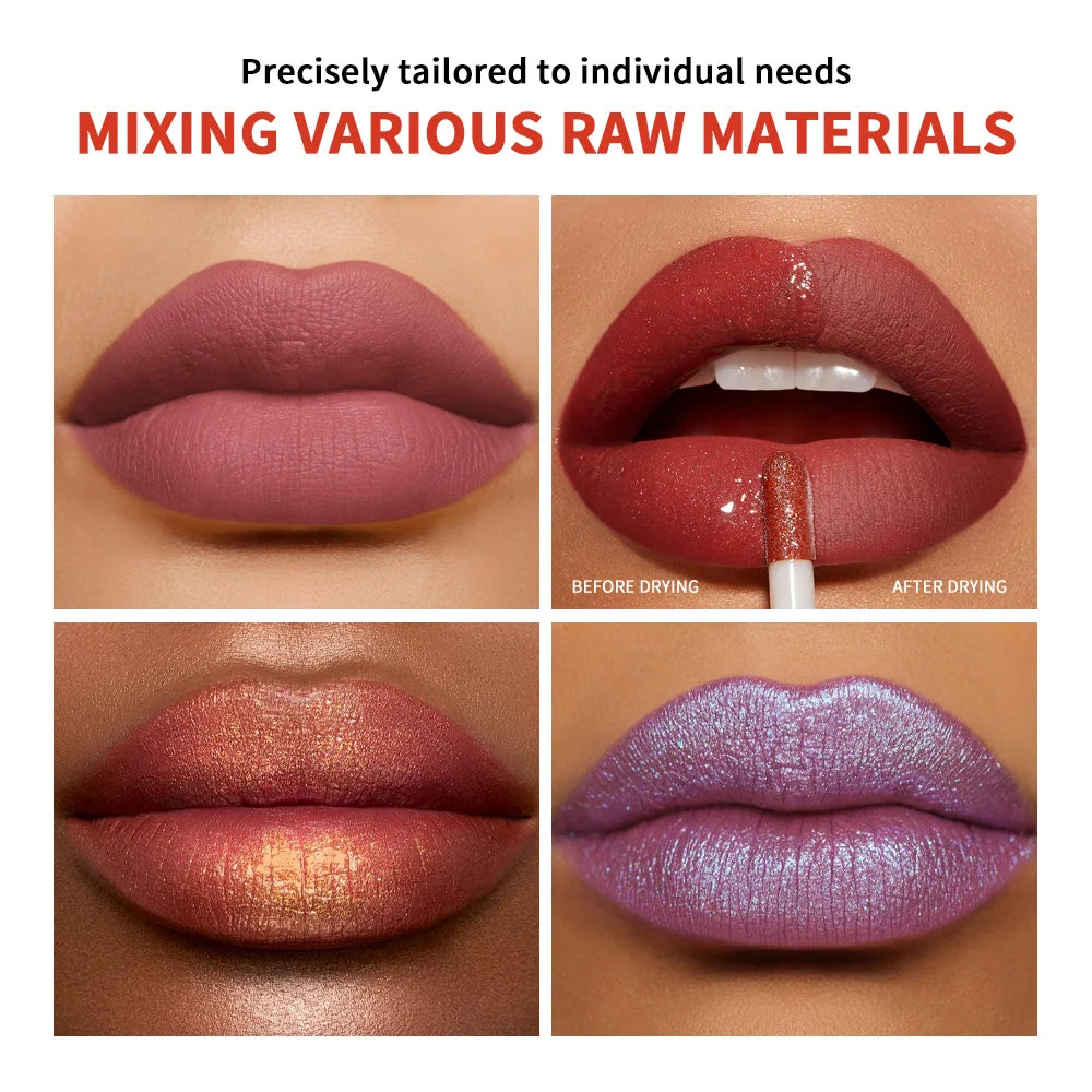 Make Lip Stain Lip Gloss Base Gel DIY Lipstick Raw Material Matte Transparent Clear Non-stick Cup Water Proof Makeup Base Peaceful Pleasures Health and Wellness