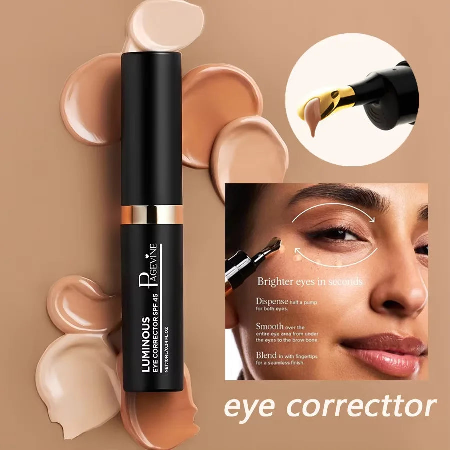 4-Color Luminous Eye Concealer – Brightening Liquid Makeup