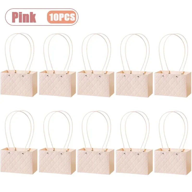 Reusable Waterproof Floral Gift Tote Bags | Wedding & Party