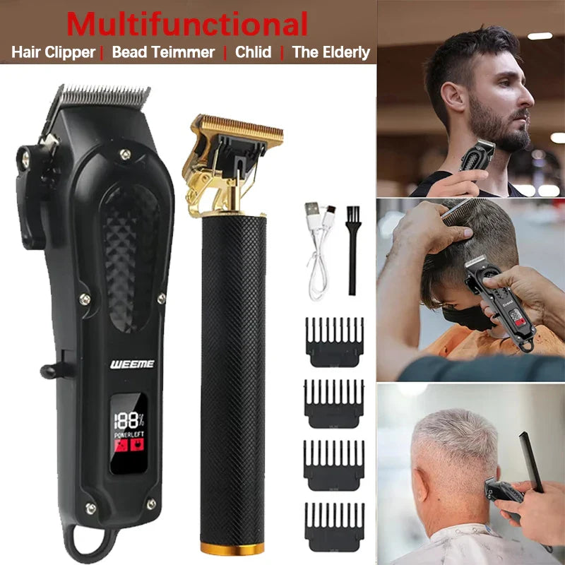 WEEME 806-HW Cordless Hair Clipper & Beard Trimmer for Men