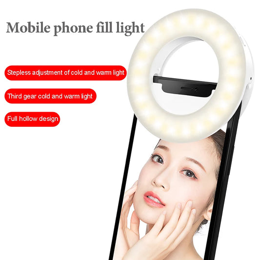 Selfie Ring Lamp Led Light Photography Photo Shooting Light For Photo Locks Ring Light Professional Cell Phone Accessories Peaceful Pleasures Health and Wellness