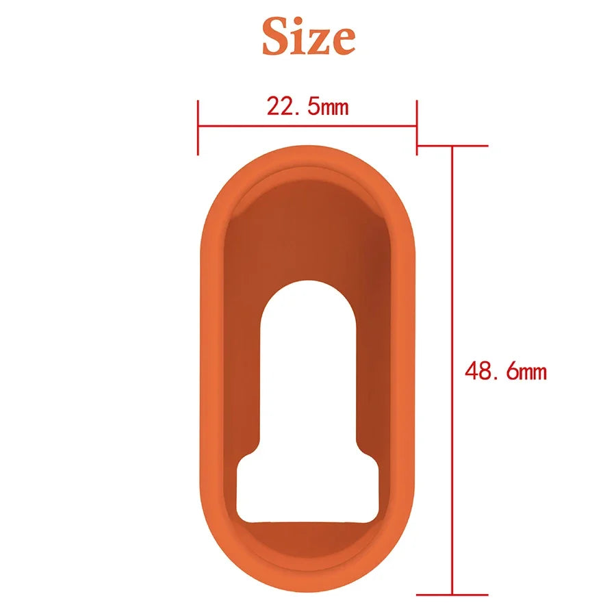Silicone Case for Xiaomi Mi Band 8, 9 & 10 – Screen Protector