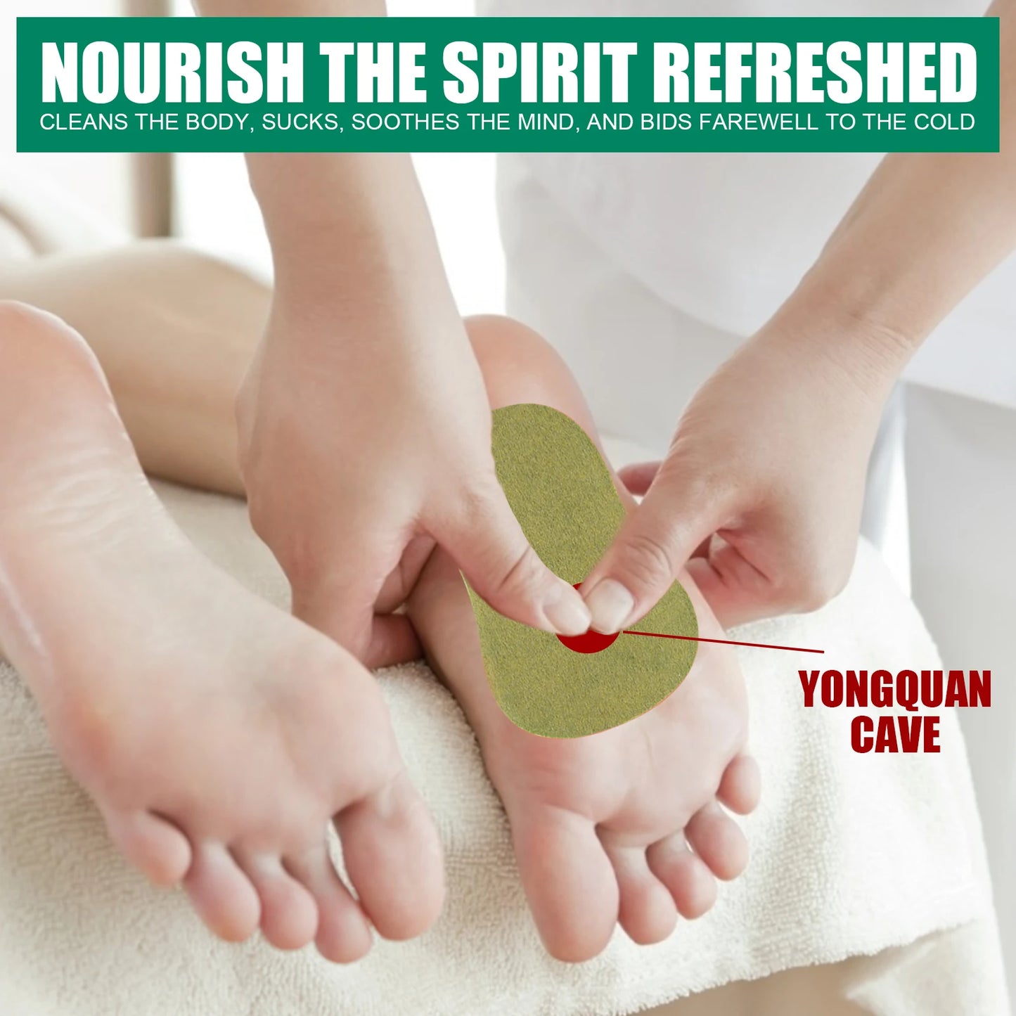 South Moon Wormwood Mugwort Herbal Foot Patches 16 Pcs