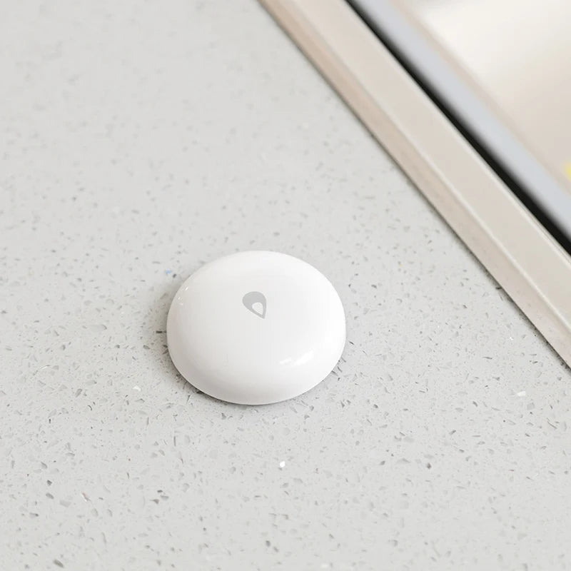 Aqara Water Immersing Sensor E1 Zigbee 3.0 Water Leak Detector Soaking Sensor Alarm Remote Control Work with Mi Home Homekit Peaceful Pleasures Health and Wellness