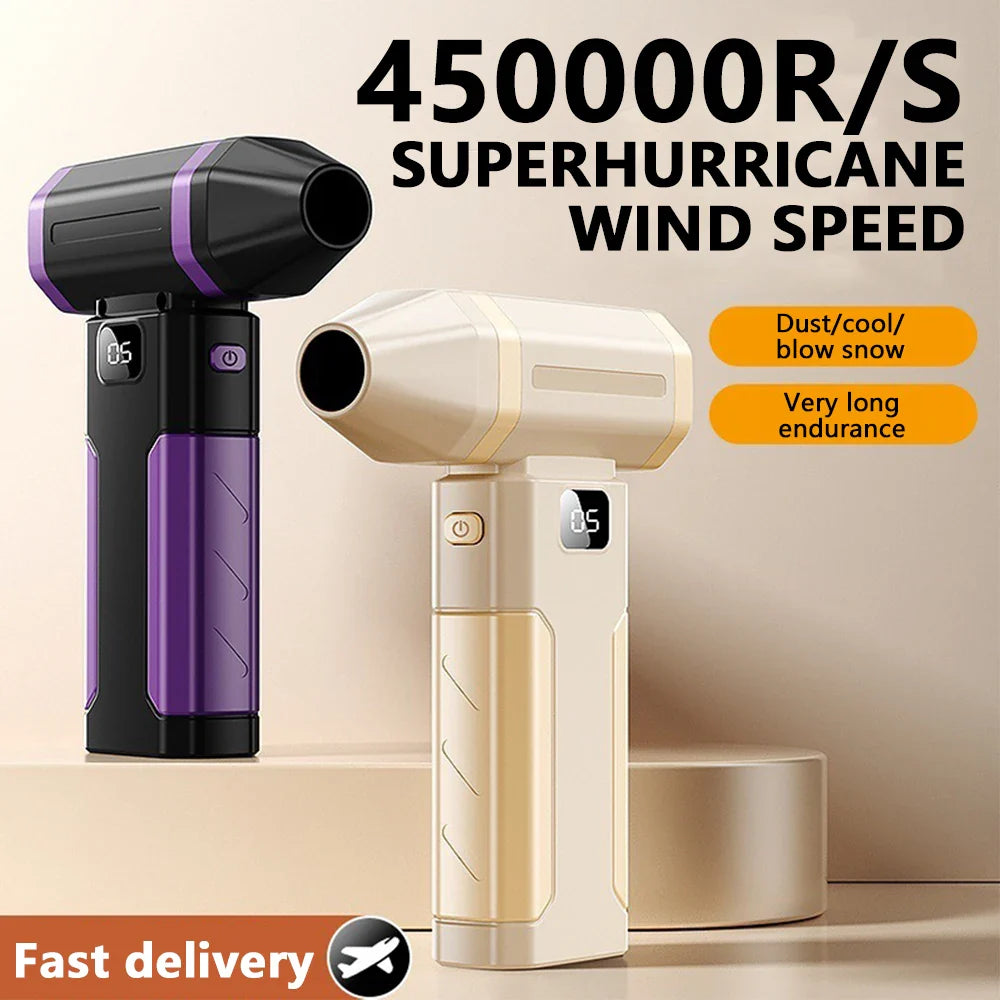 Mini Turbo Jet Fan 450000RPM Brushless USB Air Blower | URGGU