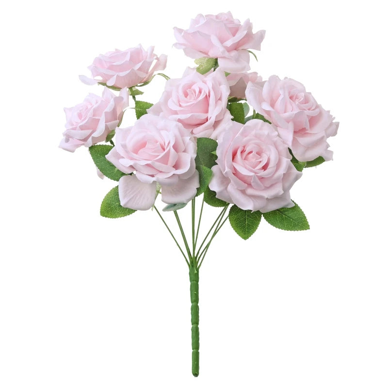 Silk Peony Artificial Flower Bouquet for Wedding & Home Decor
