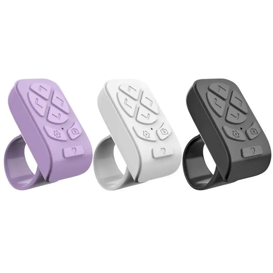 Bluetooth Finger Ring Remote – Selfie & Page Turner Controller Bluetooth Remote Control Oasis Select