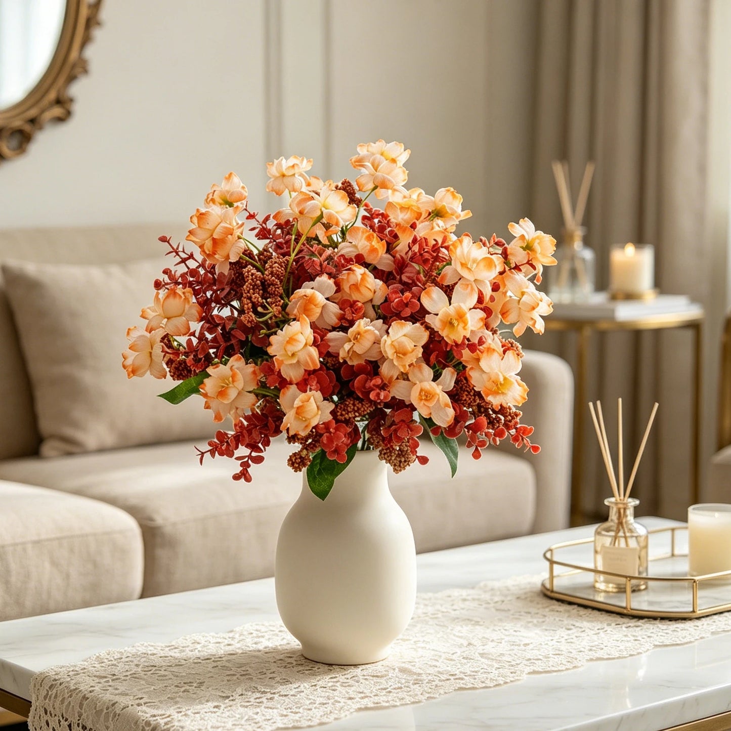 Artificial Silk Camellia Flowers – Wedding & Home Décor