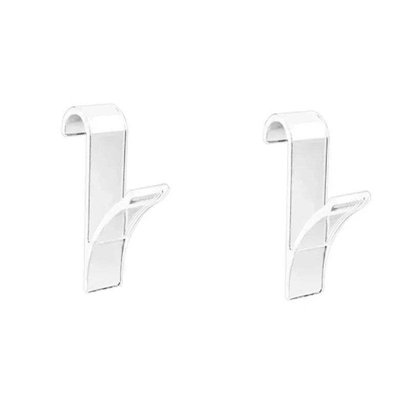 Radiator Towel Hanger Hooks – Clip-On PS Plastic Storage Hooks (1–5 pcs)