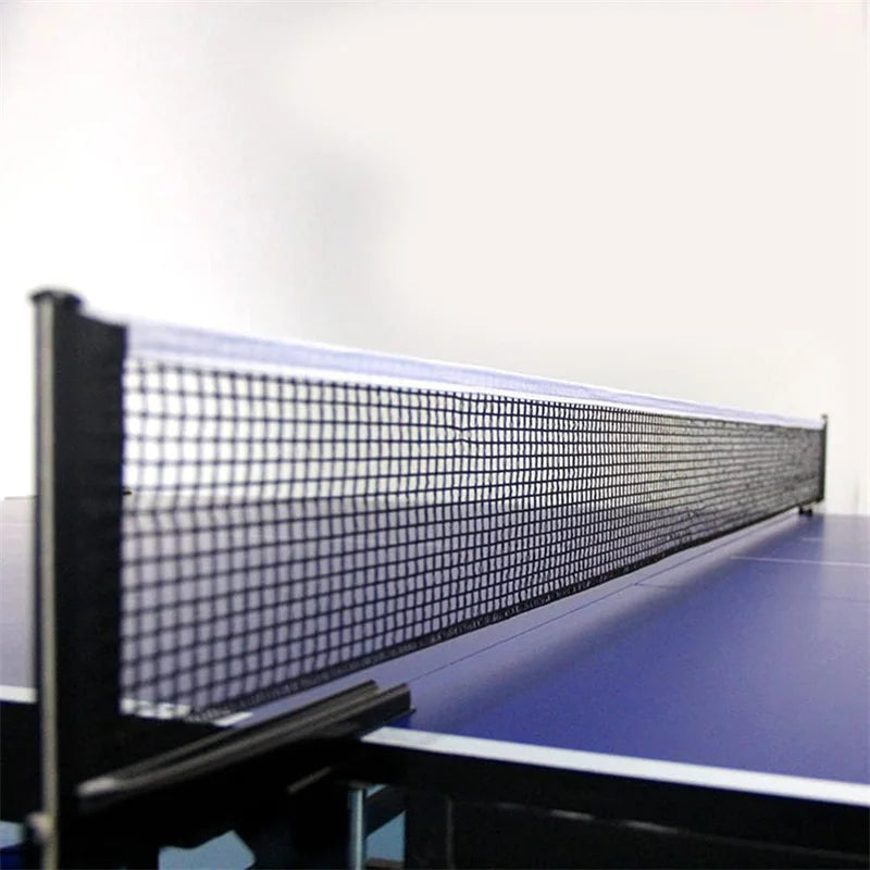 Polyester Cotton Ping Pong Table Tennis Net Polyethylene Portable Net Frame Standard Ping Pong Table Tennis Net Sport Peaceful Pleasures Health and Wellness