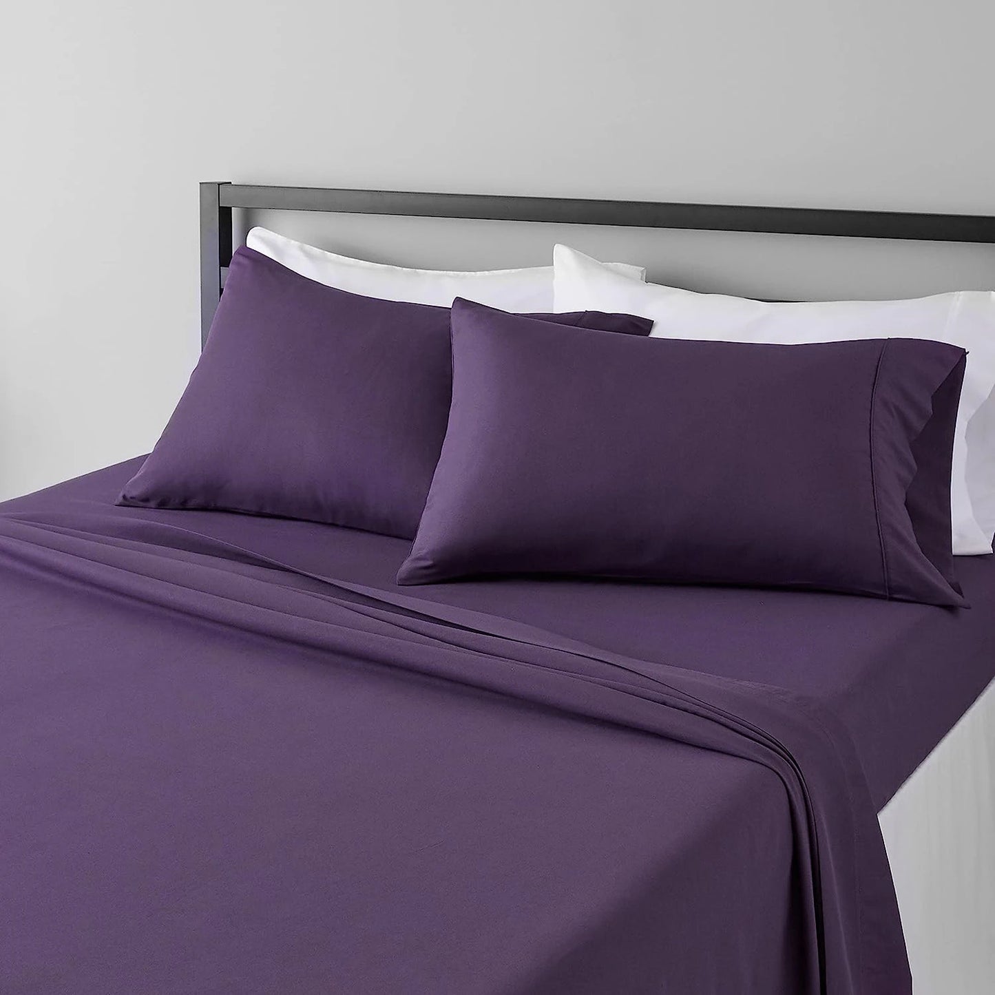 BATTILO 4-Piece Microfiber Bed Sheet Set | Twin to King