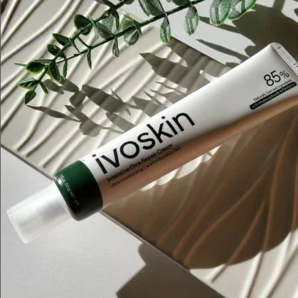 Ivoskin Intensive Cica Repair Cream Korean Ultra-Soothing Hydrating Care Cream For Sensitive Skin With Madecassoside Panthenol Peaceful Pleasures Health and Wellness