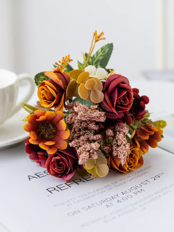 Silk Rose Artificial Flowers | Wedding, Home & Valentine's Décor
