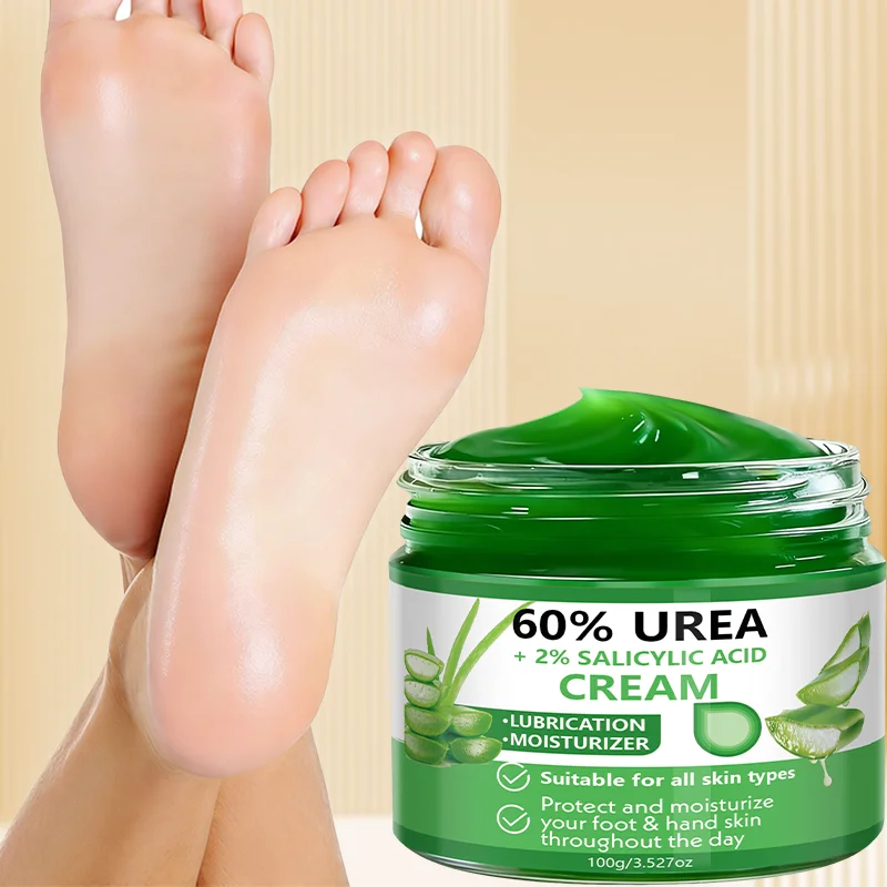Yuitikue 60% Urea Cream with 2% Salicylic Acid, 100g Foot & Hand Moisturizer for Dry Skin, All Skin Types Friendly Peaceful Pleasures Health and Wellness
