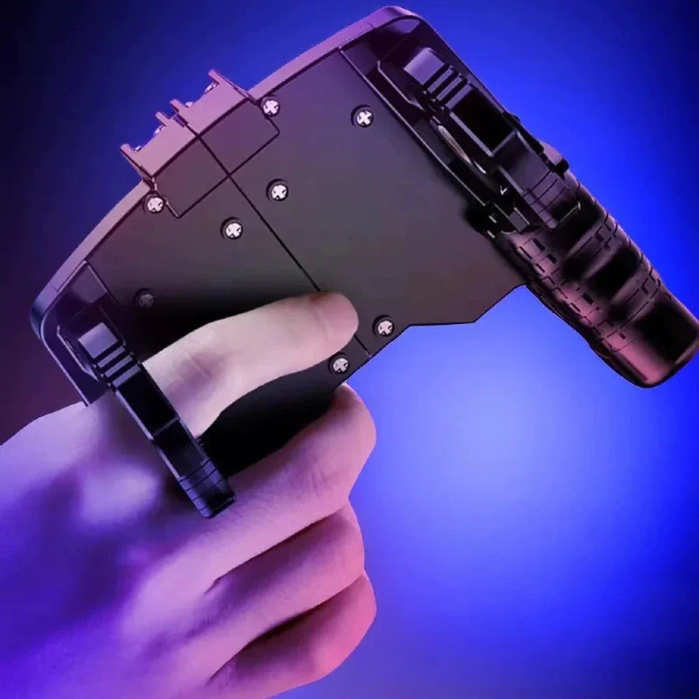 4-Finger Mobile Game Controller Trigger Grips | iOS & Android