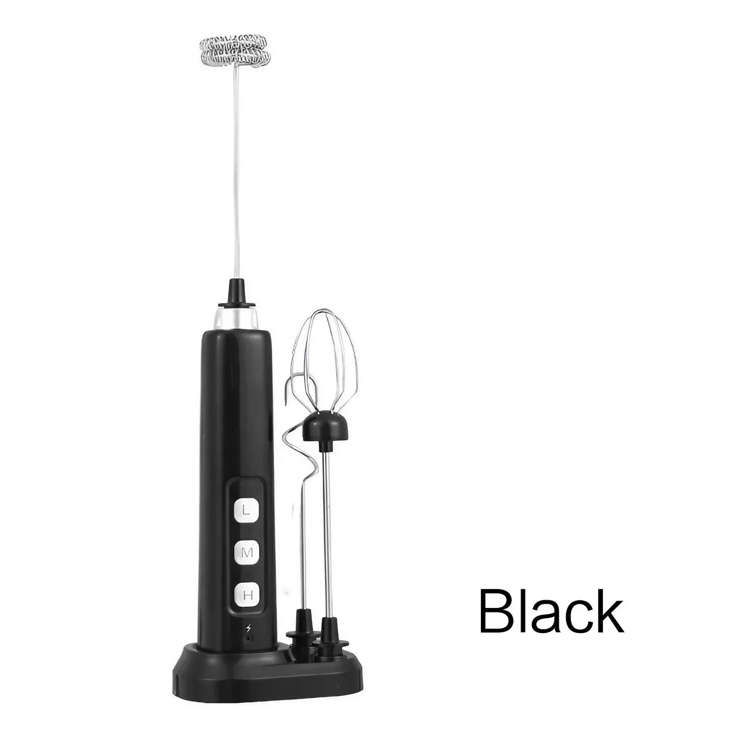 GUOHE USB Rechargeable Mini Electric Mixer & Milk Frother 3 Speeds
