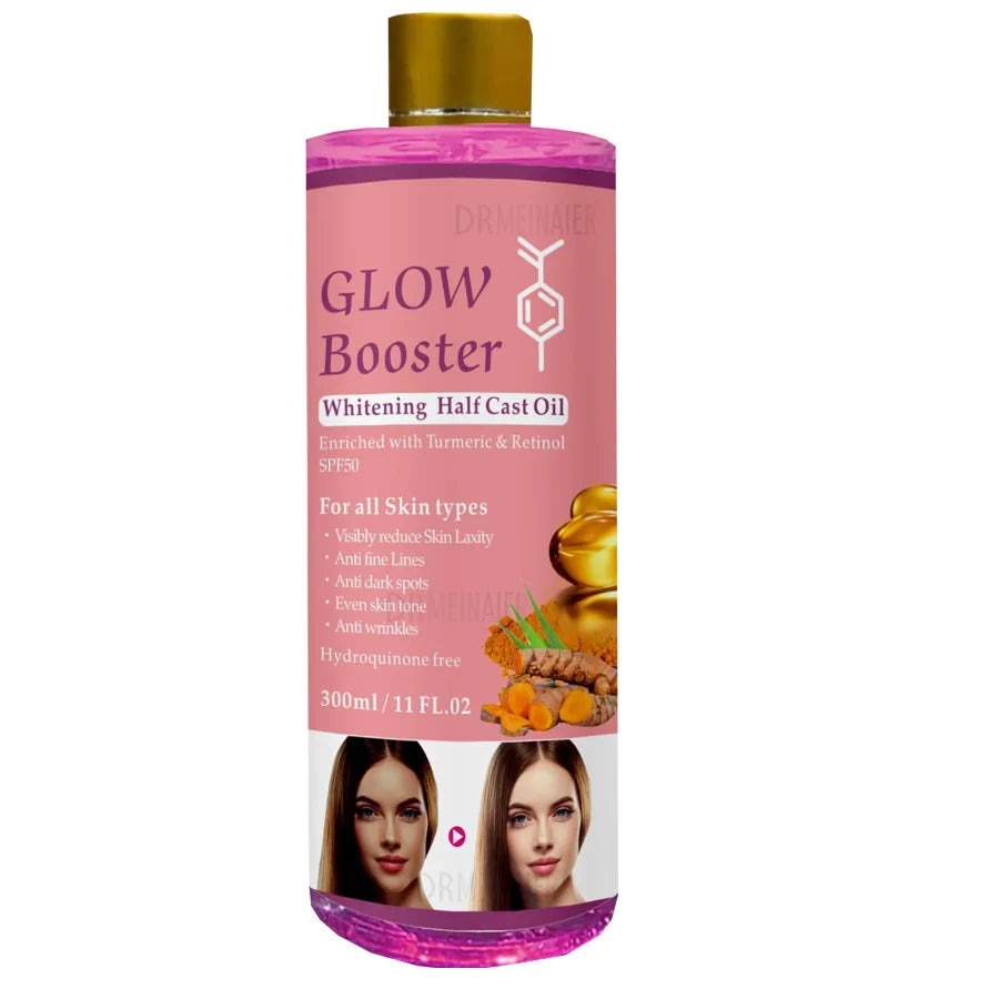 300ml Turmeric And Retinol Whitening Serum Glow Booster Cast Oil Anti Wrinkles And Dark Spots Repair Damage Skin For All Skin Peaceful Pleasures Health and Wellness 300mlx1 piece