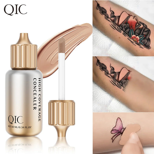 QIC Liquid Concealer – Full Coverage, Matte & Waterproof Liquid Concealer Oasis Select