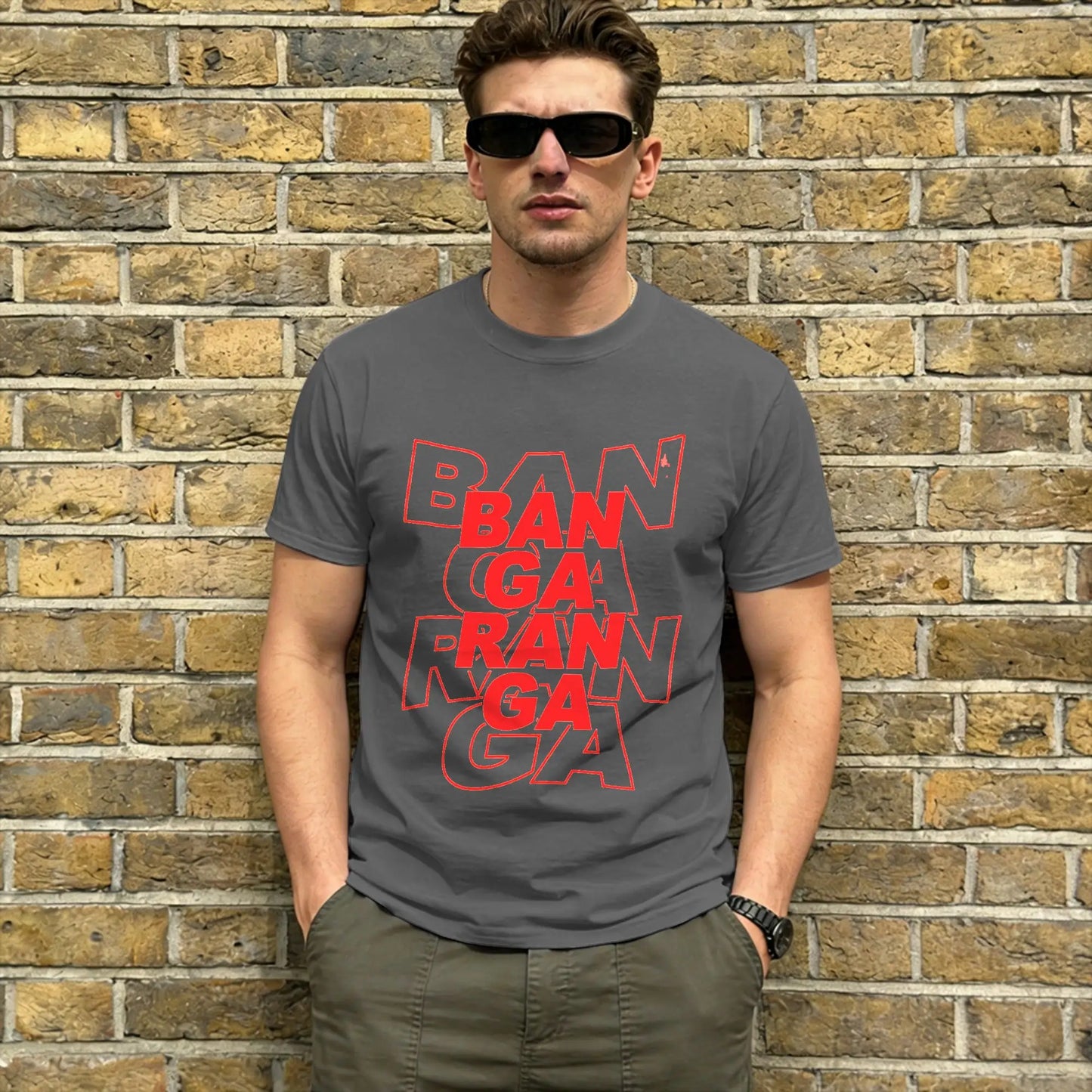 Men Bangaranga T Shirts Bulgaria DARA Eurovisions 2026 Pure Cotton Tops Humor Short Sleeve Round Neck T Shirt Original T-Shirts Peaceful Pleasures Health and Wellness Dark Grey 6XL