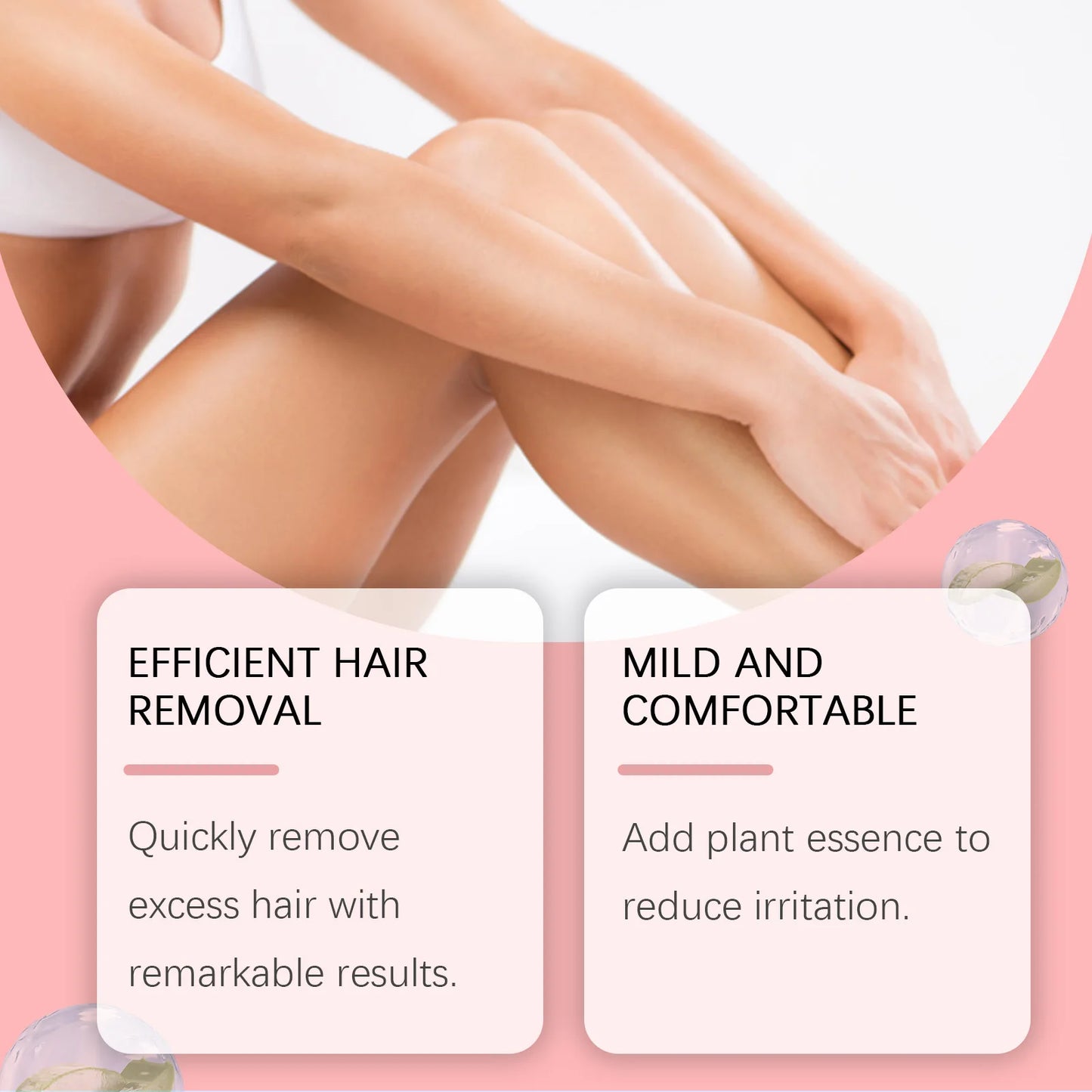 OceAura Painless Wax Strips – Face & Body Hair Removal 30pc