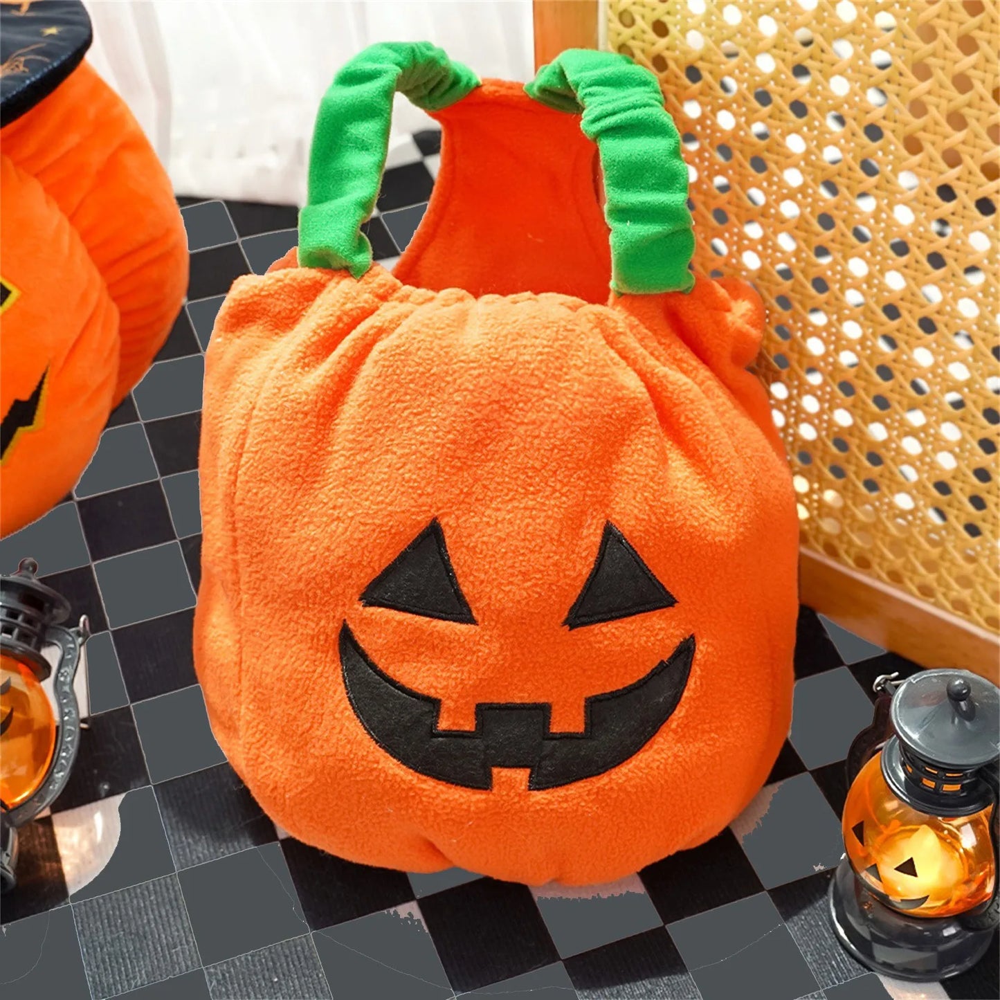 Halloween Pumpkin Costume for Cats & Small Dogs – Funny Pet Outfit
