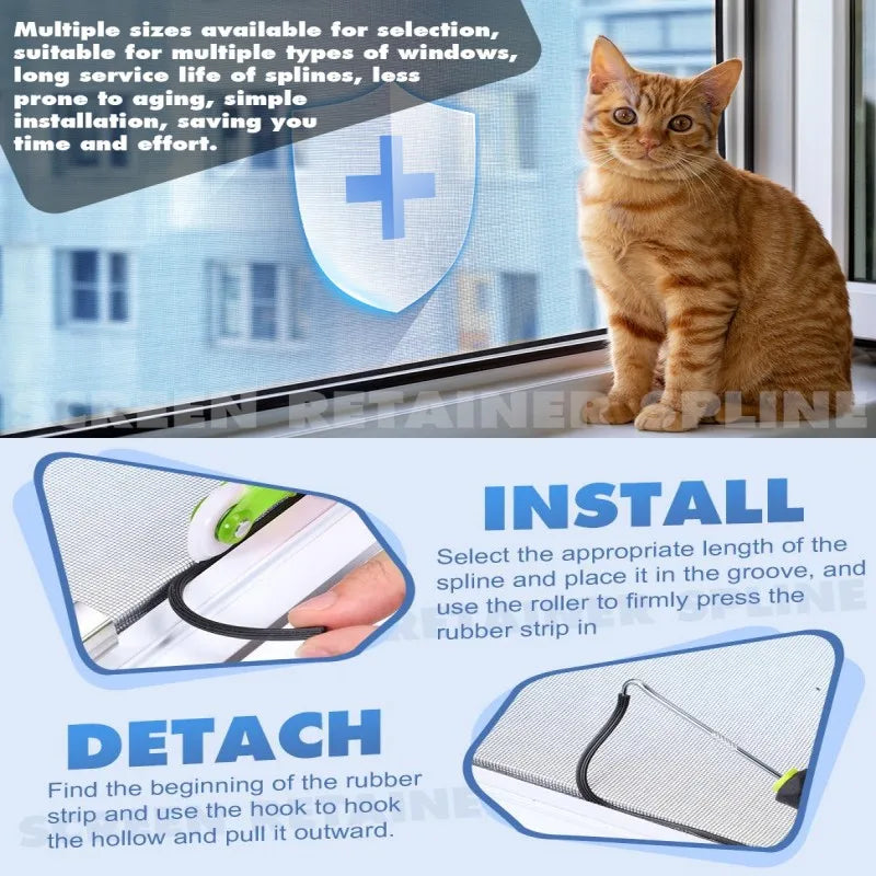 5M Silicone Rubber Door & Window Sealing Strip | Weatherstrip