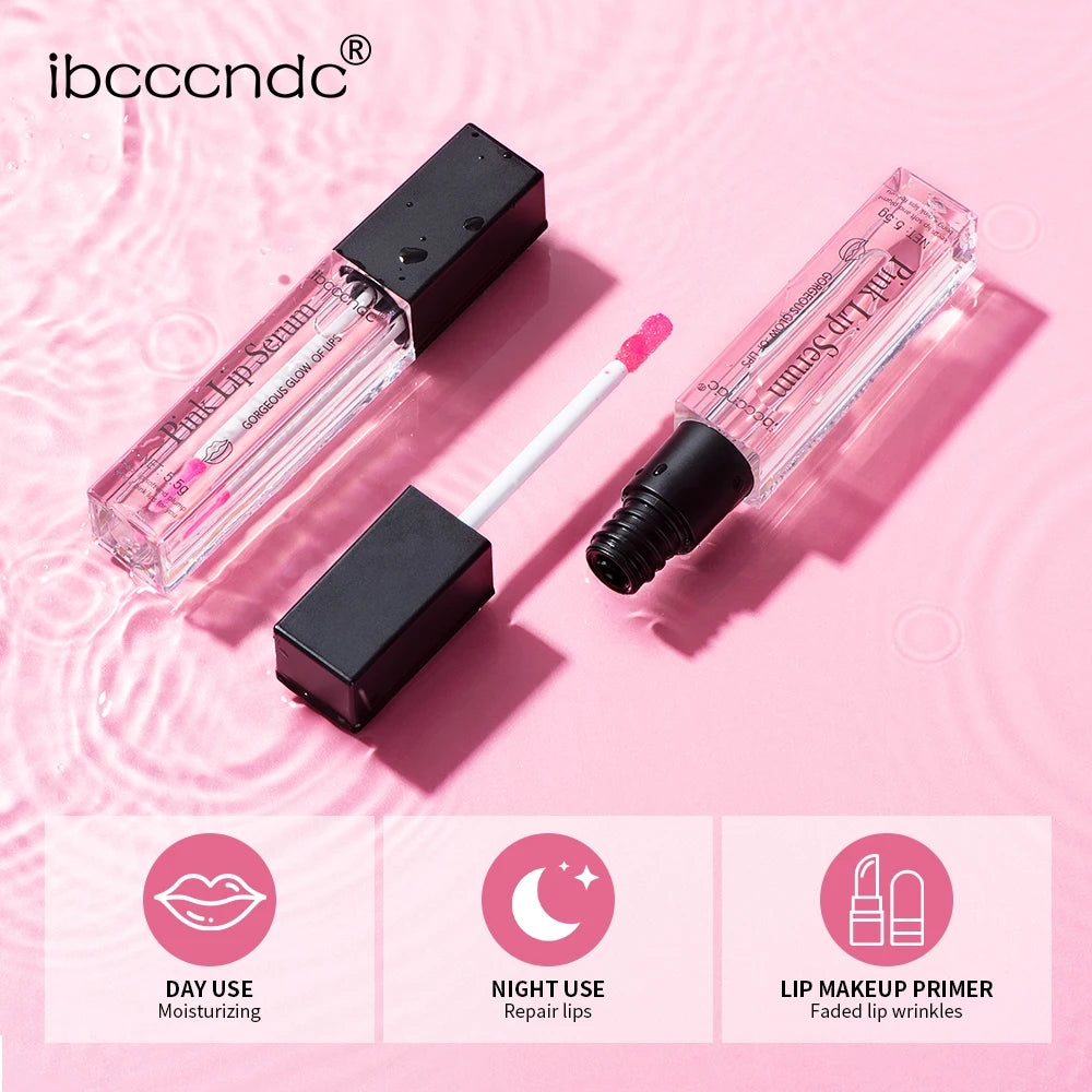 Natural Pink Serum Lips Pink Fresh Remove Dark Lips Gel Lightening Essence Cream Balm Repair Fine Line Brighten Lip Exfoliator Peaceful Pleasures Health and Wellness