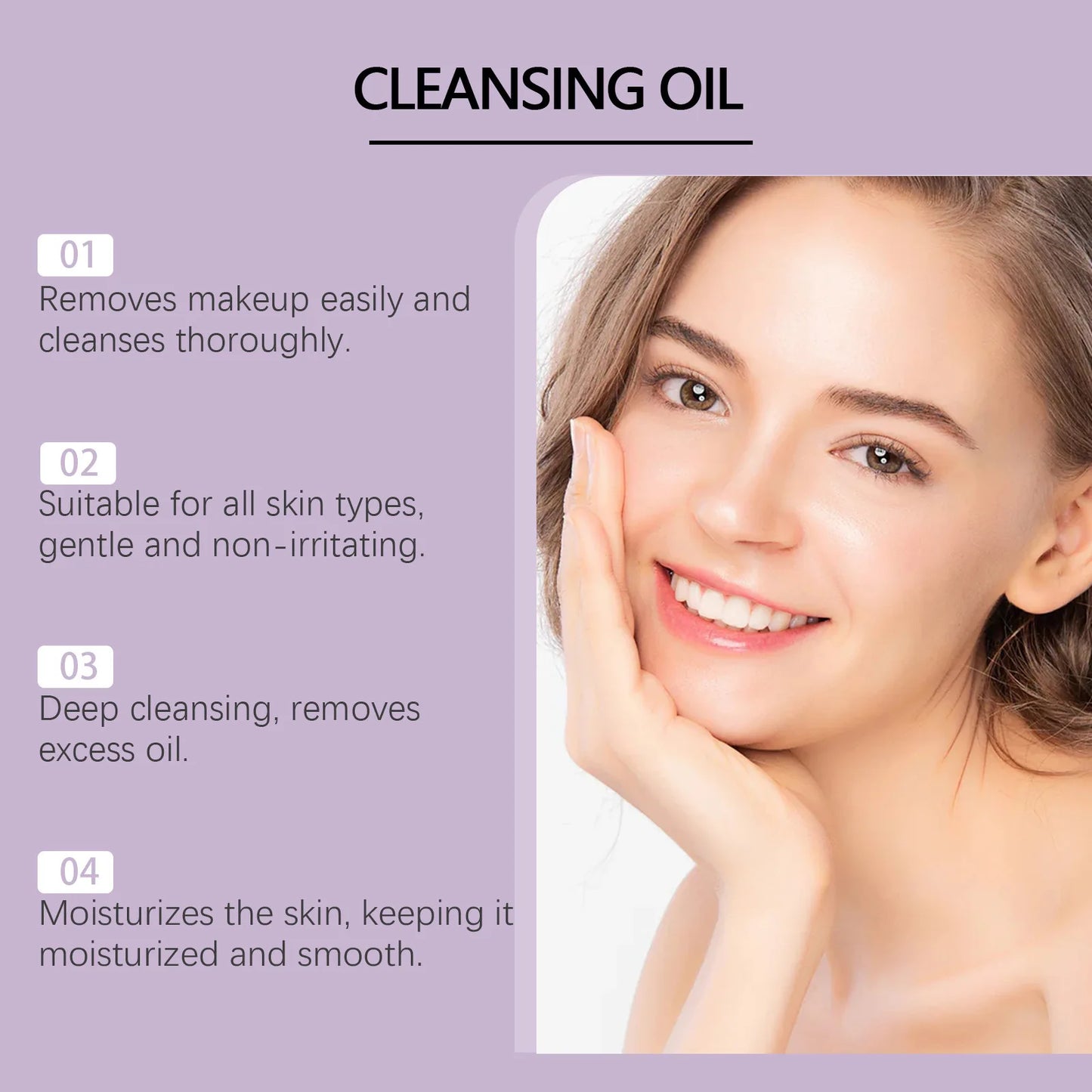 Grape Seed Cleansing Oil – Gentle Makeup Remover 100ml