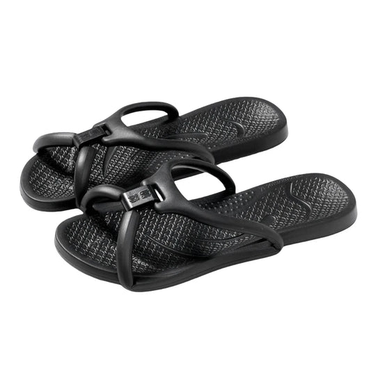 JPNTKY Foldable Beach Flip-Flops | Travel Slippers Men Women Foldable Flip-Flops Peaceful Pleasures Health and Wellness