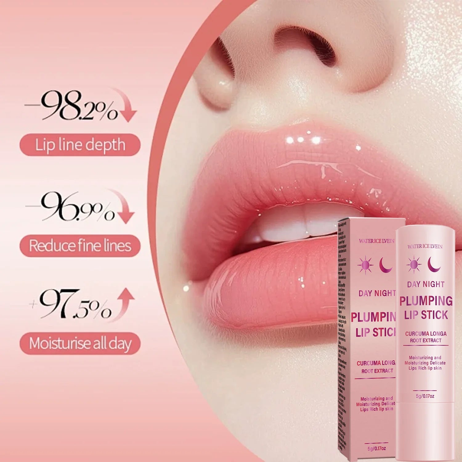 Day & Night Lip Cream – Curcuma & Aloe Vera Moisturizing Balm Moisturizing Lip Balm Peaceful Pleasures Health and Wellness
