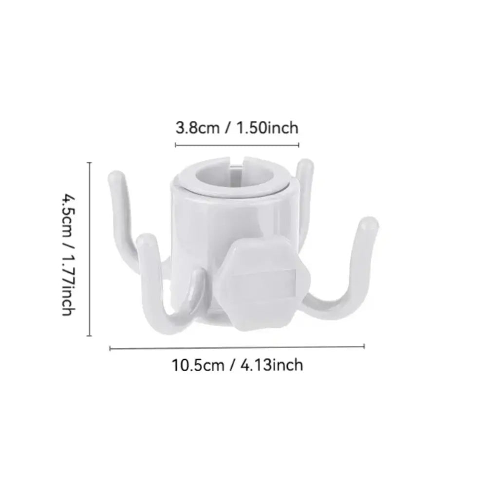 Outdoor Beach Umbrella Hooks Hanger Versatile Useful Sun Umbrella Storage Holder Wear-resistant Space-saving Four-corner Hook Peaceful Pleasures Health and Wellness