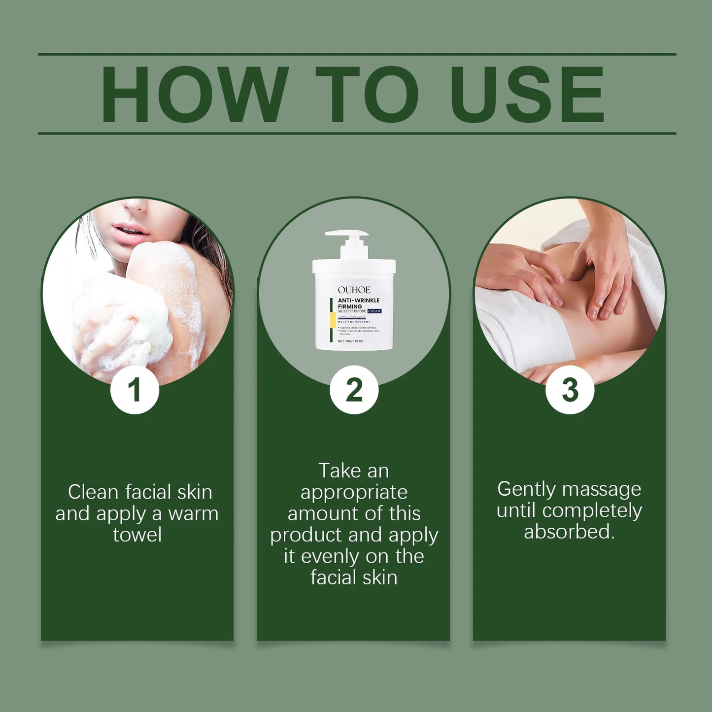 Face Firming Cream – Anti-Wrinkle Lifting & Hydrating Moisturizer