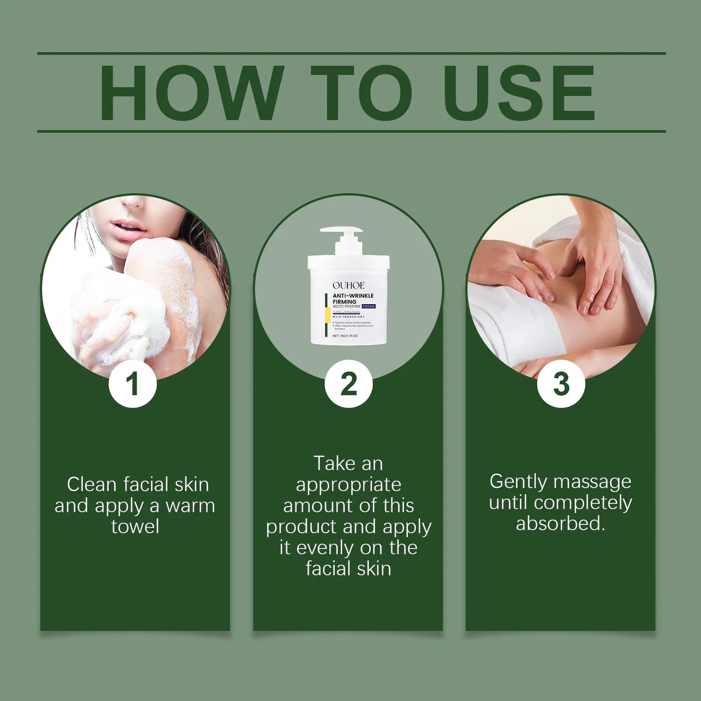 Face Firming Cream – Anti-Wrinkle Skin Tightening Moisturizer