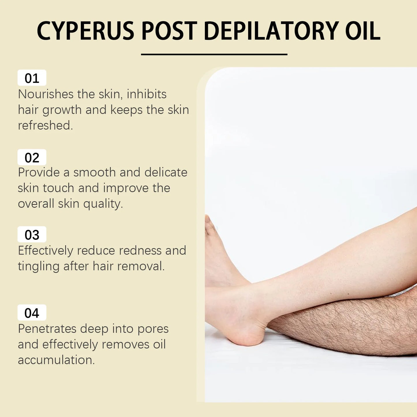 Post-Wax Hair Growth Inhibitor Soothing Oil | 60ml
