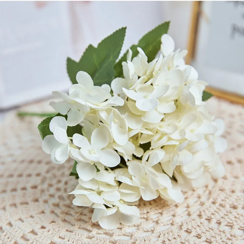 Silk Hydrangea Artificial Bouquet | Wedding & Home Décor