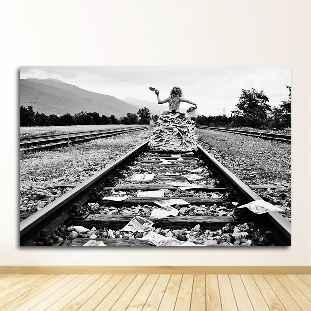 Llama in NYC Taxi Times Square Vintage Canvas Wall Art Print
