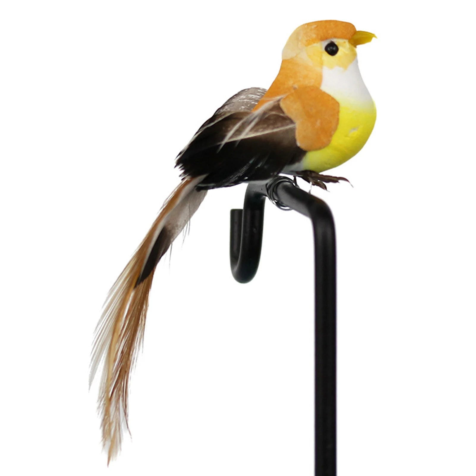 12pcs Mini Artificial Birds Multicolor Craft Ornaments For Home Garden Decoration Peaceful Pleasures Health and Wellness