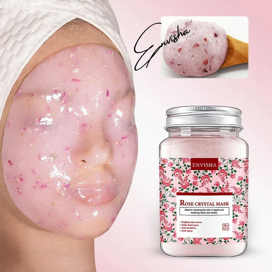 ENVISHA Facial Crystal Mask – Anti-Aging, Pore Minimizing 200g Peaceful Pleasures Health and Wellness