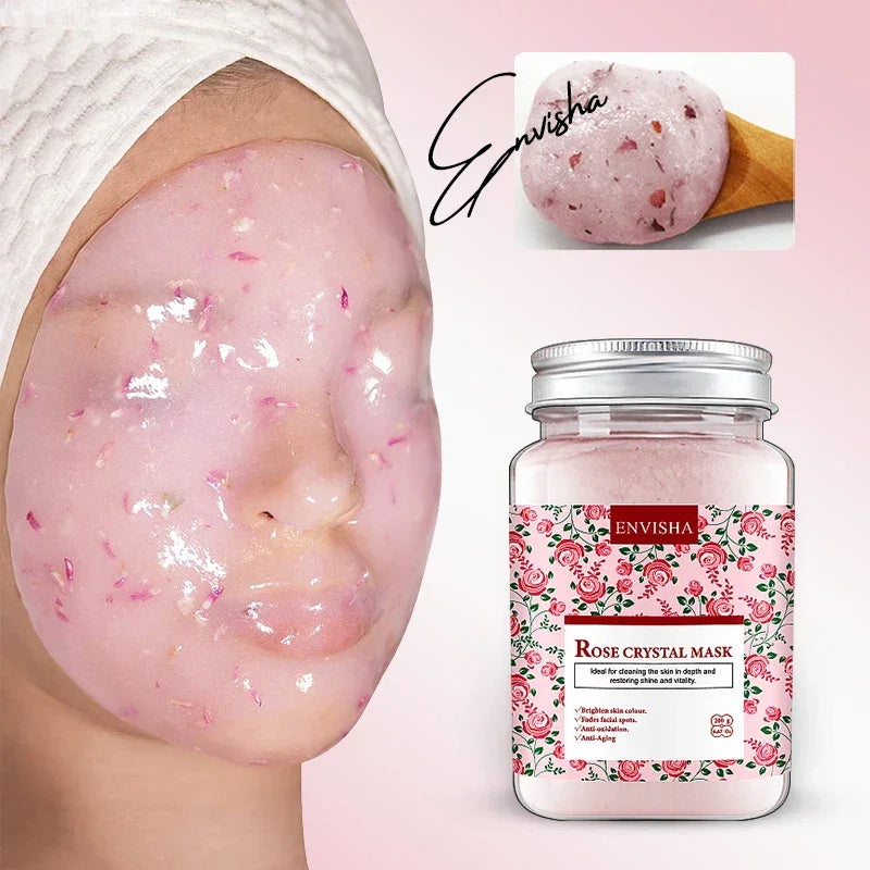 ENVISHA Facial Crystal Mask – Anti-Aging & Brightening 200g Face Mask Peaceful Pleasures Health and Wellness