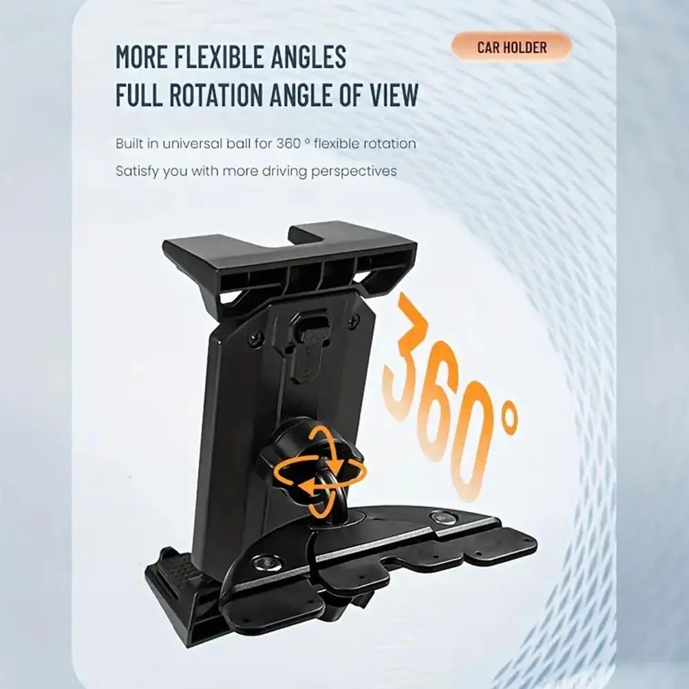 Tablet Car Mount Holder for iPad and Samsung Devices Peaceful Pleasures Health and Wellness
