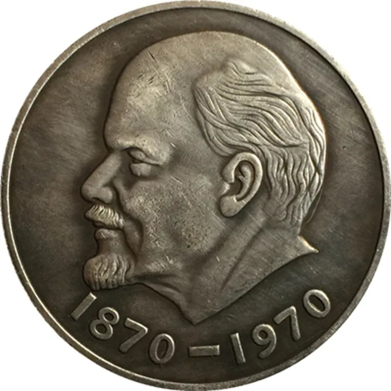 Coin of the USSR 1 ruble 1970-100 years from the date of birth of Lenin 100% original, collection Peaceful Pleasures Health and Wellness Default Title