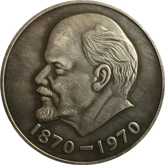 Coin of the USSR 1 ruble 1970-100 years from the date of birth of Lenin 100% original, collection Peaceful Pleasures Health and Wellness Default Title