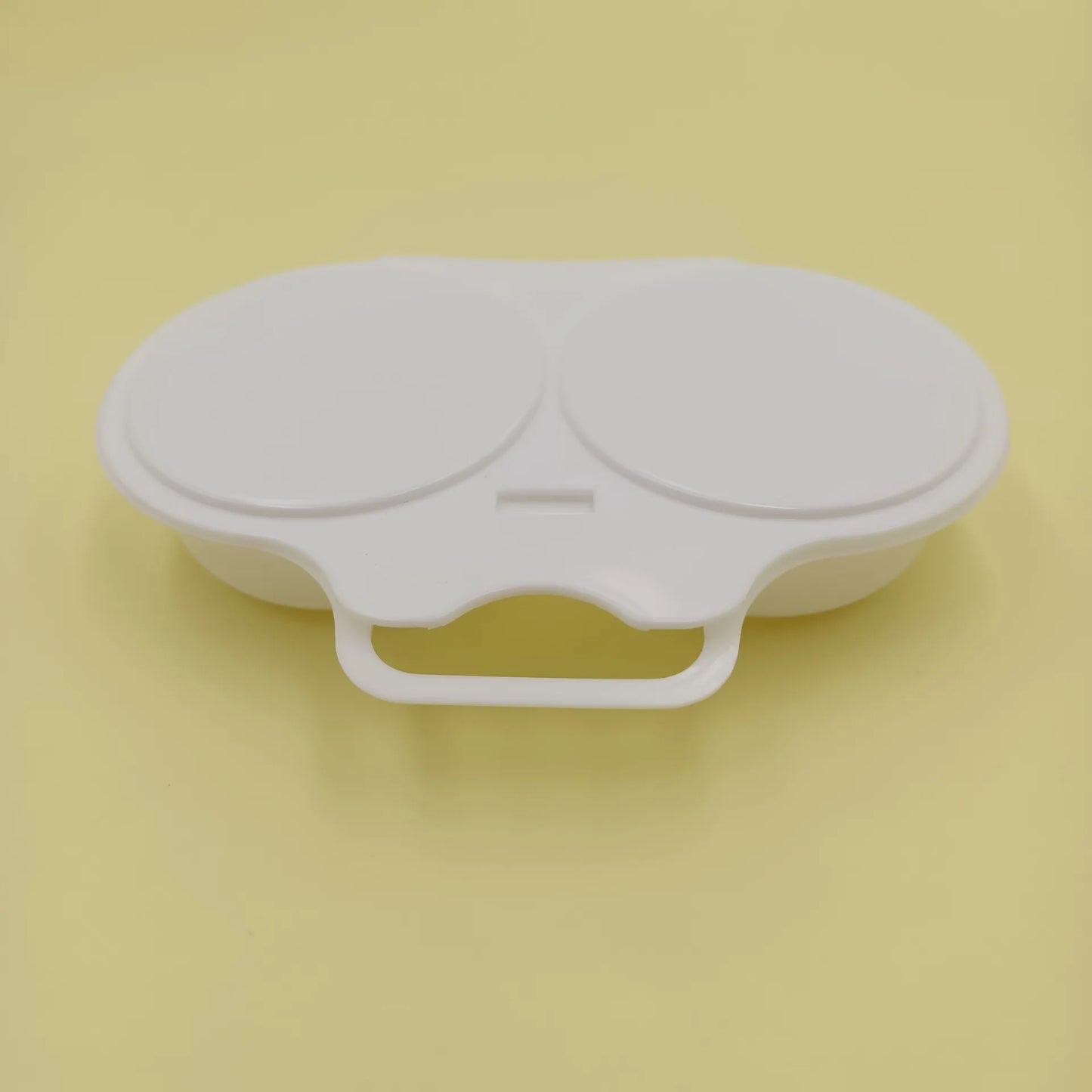 Microwave Egg Steamer Food Grade PP Plastic Egg Frying Box Microwave Egg Cooker Peaceful Pleasures Health and Wellness