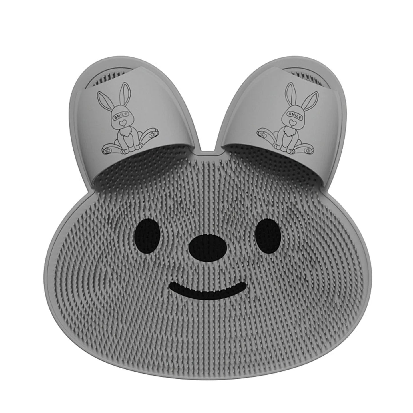 Rabbit Shape Non-Slip Shower & Bath Mat with Suction Cups