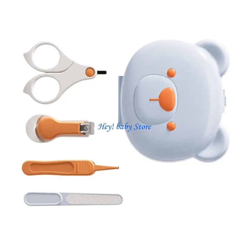 5-in-1 Baby Nail Grooming Kit – Safety Clippers & Travel Case