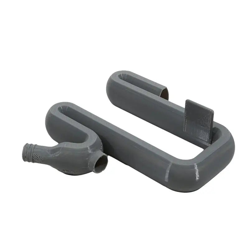 Automatic Siphon Hose for Water Transfer No Drill Overflow Pipe to Drain Rain Barrel Pool Fast Self-Starting Drain Fill Tool Peaceful Pleasures Health and Wellness 2pcs grey