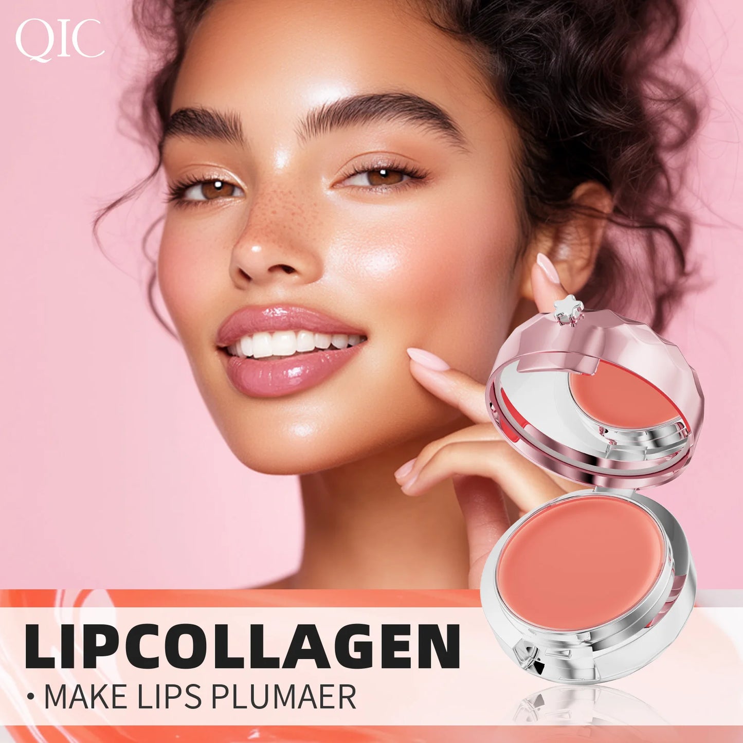 Lip Sleep Mask Moisturizing Nourish Repair Hydrated Fade Lip เส้น Anti-cracking Day และ Night Maintenance Lip Balm Care Peaceful Pleasures Health and Wellness