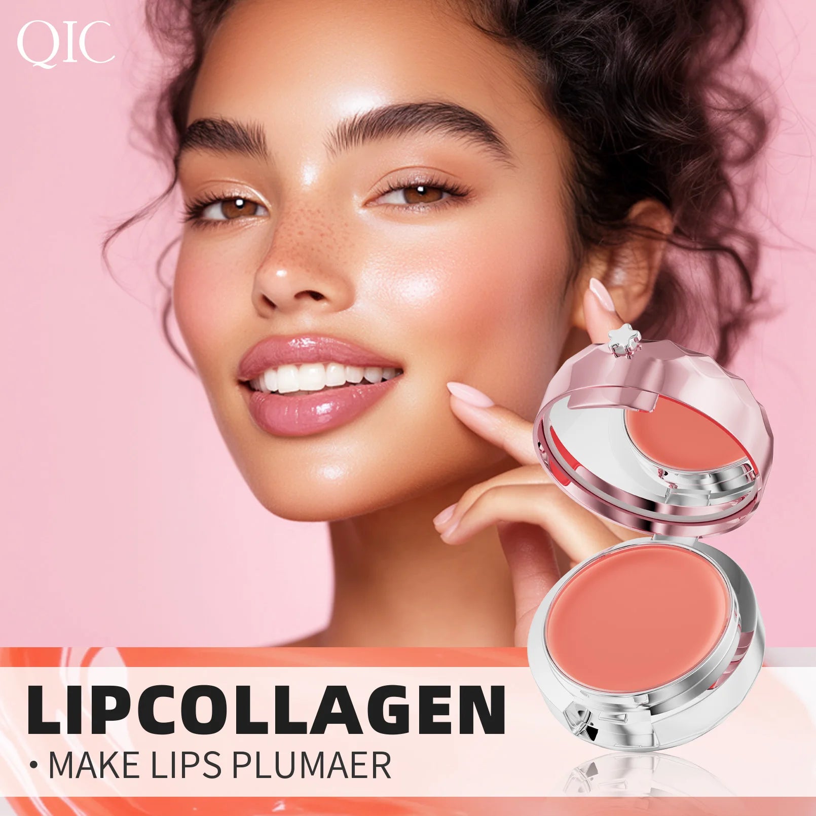 Lip Sleep Mask Moisturizing Nourish Repair Hydrated Fade Lip เส้น Anti-cracking Day และ Night Maintenance Lip Balm Care Peaceful Pleasures Health and Wellness