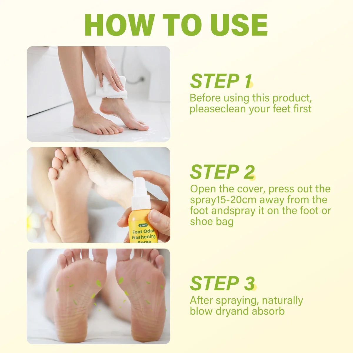 Probiotic Foot Spray – Tea Tree, Lavender & Eucalyptus Odor Control
